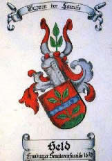 Familien Wappen Held 