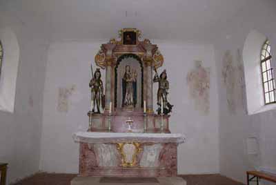 Kalkweiler Kapelle Altar