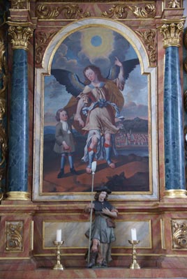 Klausen Kirche Seitenaltar