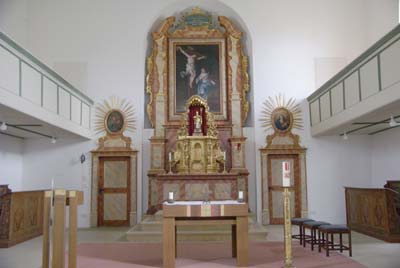 Klausen Kirche Alt�re