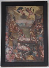 Klausen Kirchen Wandbild 