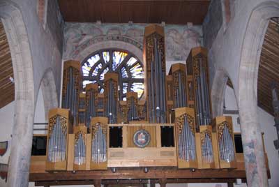 St. Moriz Kirche Orgel