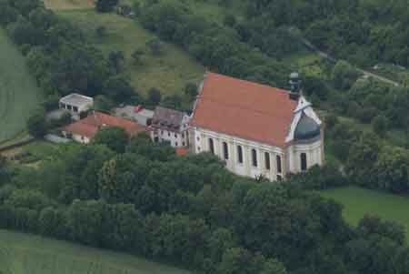 Luftbild Wallfahrtskirche Weggental