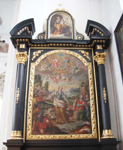 Hl. Ursula mit ihren Gef�hrtinnen im Martyrium