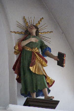 Hl. Johannes unter dem Kreuz Jesu