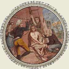 Schmerzhafter Rosenkranz, 3. Ges�tz:Jesus, der f�r uns mit Dornen gekr�nt worden ist