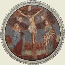 Schmerzhafter Rosenkranz, 5. Ges�tz:Jesus, der f�r uns gekreuzigt worden ist