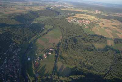 Luftbild Neckartal Bieringen, Obernau, Niedernau,Schwalldorf, Rottenburg, Weiler  