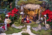 Die Hl. Dreik�nig bei der Krippe - Erscheinung des Herrn - 6. Januar