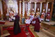 Darstellung im Tempel - Simeon und Hanna sprechen prophetisch �ber Jesus