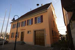 District of the City Hall Frommenhausen