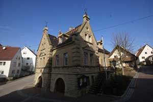 District of the City Hall Wendelsheim