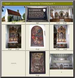 Bilder von Kirchen und Kapellen der Stadt Rottenburg a/N