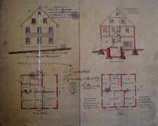 Plan 1887 par Paul Siess