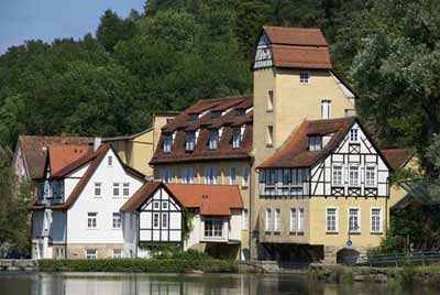 Fachwerkhaus zum Preu�ischen am Neckar