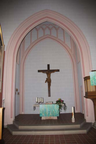Ev. Kirche Altar